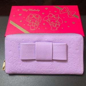 My Melody Lavender Wallet